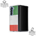 Italy Flag Distressed Galaxy Z Fold6 Clear Case